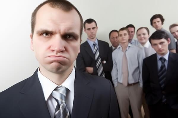 The first step is that you've got to get angry!